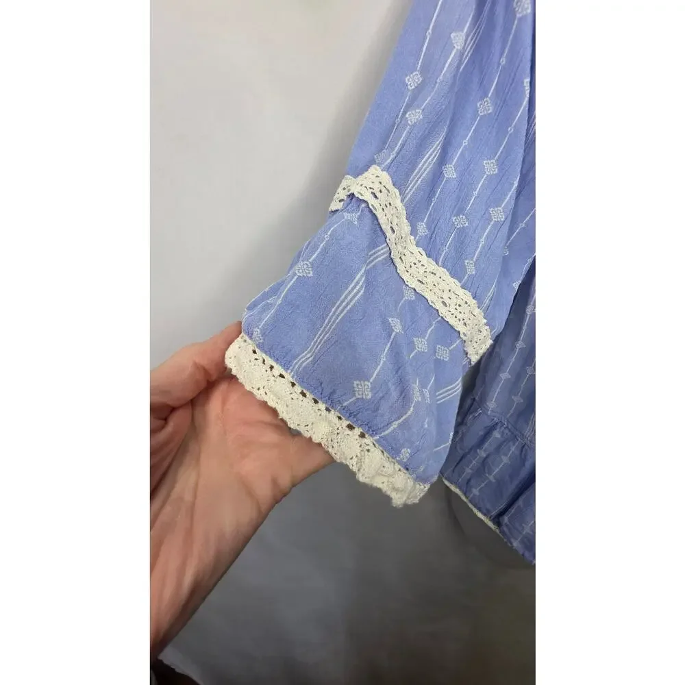 435 by Matilda Jane blue sleeve